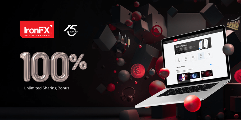 IronFx 100% Unlimited Sharing Bonus 2 IronFx Unlimited Sharing Bonus
