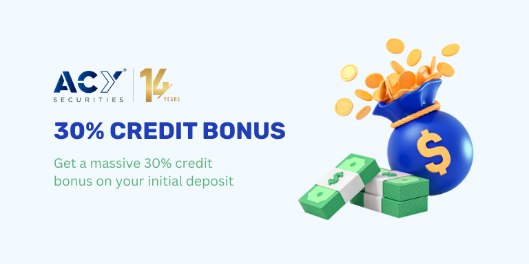 ACY Securities 30% Credit Bonus 2 ACY Securities 30% Credit Bonus