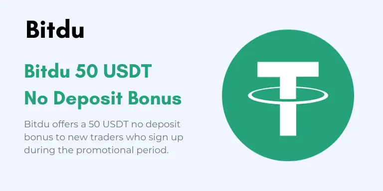 Bitdu ₮50 No Deposit Bonus