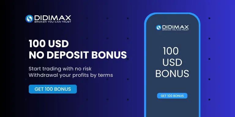 Didimax $100 No Deposit Bonus