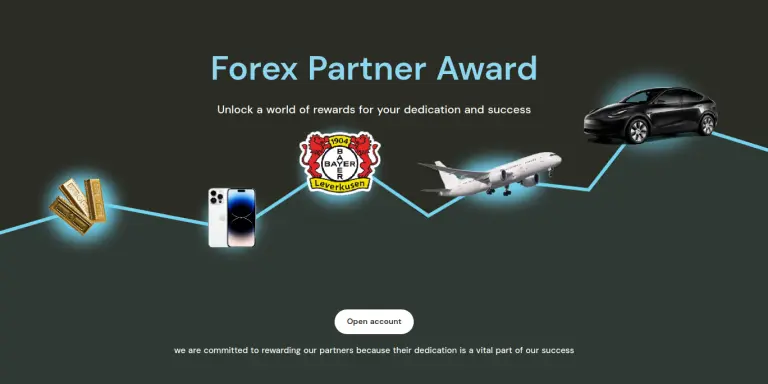 Trive Forex Partner Award Prizes