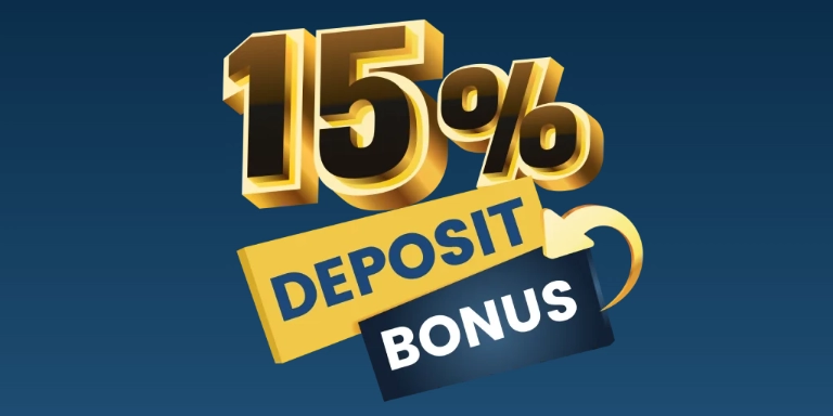 GTC Forex 15% Deposit Bonus