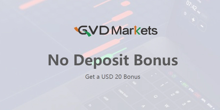 GVD Markets $20 No Deposit Bonus