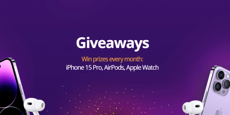 IQcent Giveaways – Apple Gadgets