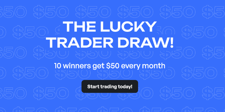 Amega Lucky Trader Draw – Win $50