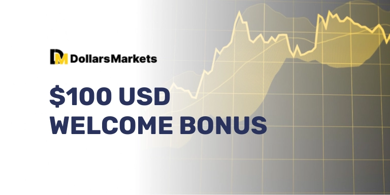 DollarsMarkets $100 Welcome Bonus 2 DollarsMarkets Welcome Bonus