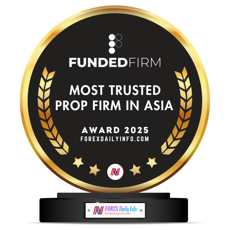 FundedFirm Wins Most Trusted Prop Firm in Asia 2025 Award by ForexDailyInfo