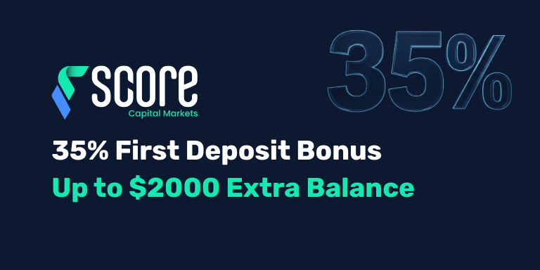 ScoreCM 35% First Deposit Bonus 2 ScoreCM First Deposit Bonus