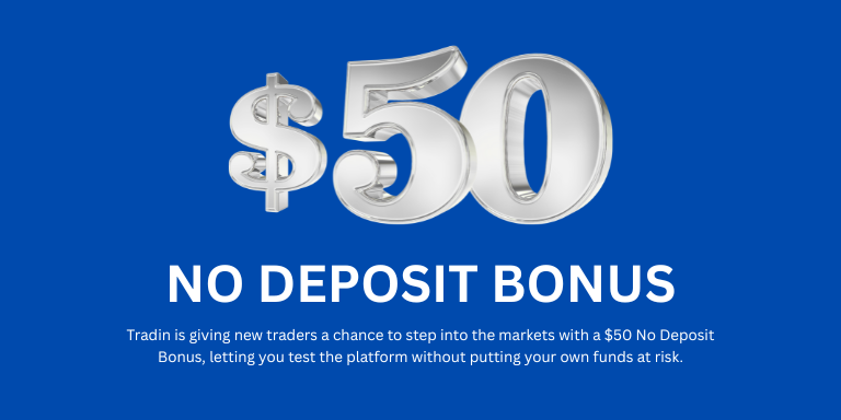 Tradin No Deposit Bonus