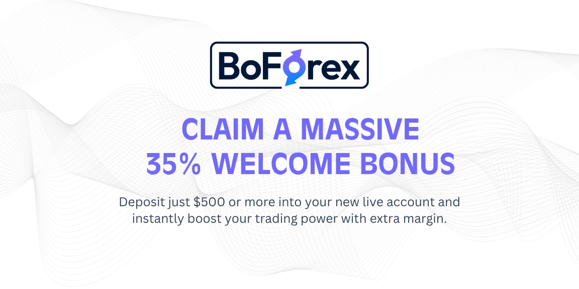 BOForex 35 Welcome Bonus