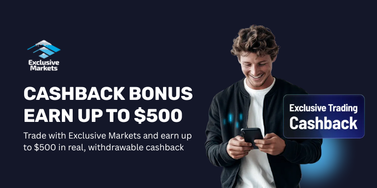 Exclusive Markets Cashback Bonus