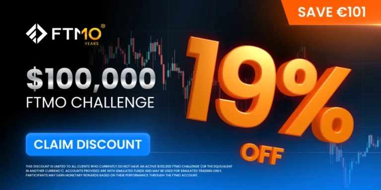 FTMO Challenge 19% Discount