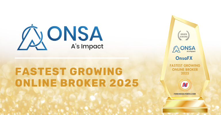 OnsaFX Awarded Fastest Growing Online Broker 2025