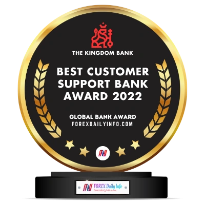 Best Customer Support Bank 2022 AWARD 2026